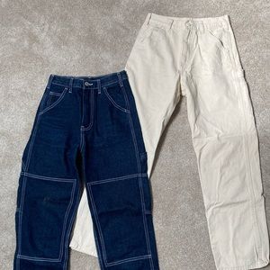 Brandy Melville Jean and carpenter pants.